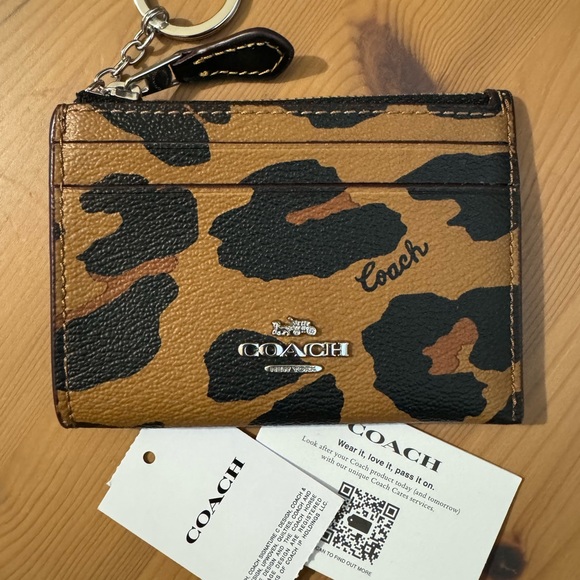 🐆Mini Skinny Id Case With Leopard Print - Picture 4 of 10